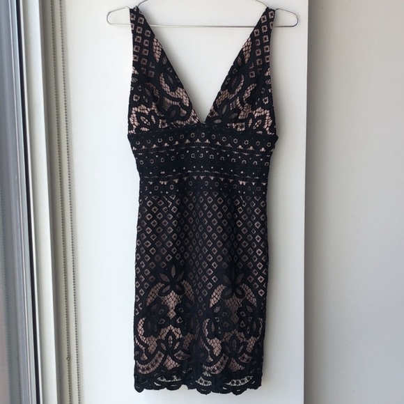 NWOT Stylestalker Lani Lace Mini Dress in Black Size XS - Picture 5 of 17